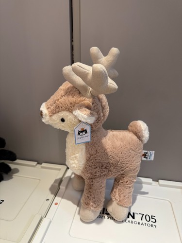 Peluche morbido renna fluffy - peluche,
