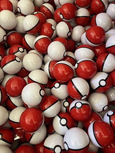 Mini pokeball rosso con - pokeball,