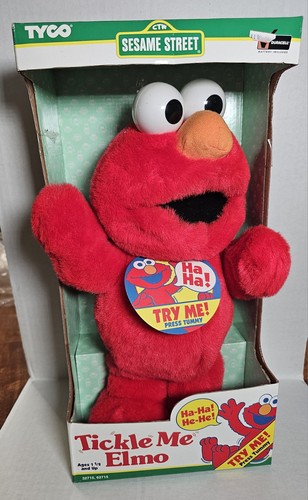Peluche pupazzo tyco tickle - tickle, me